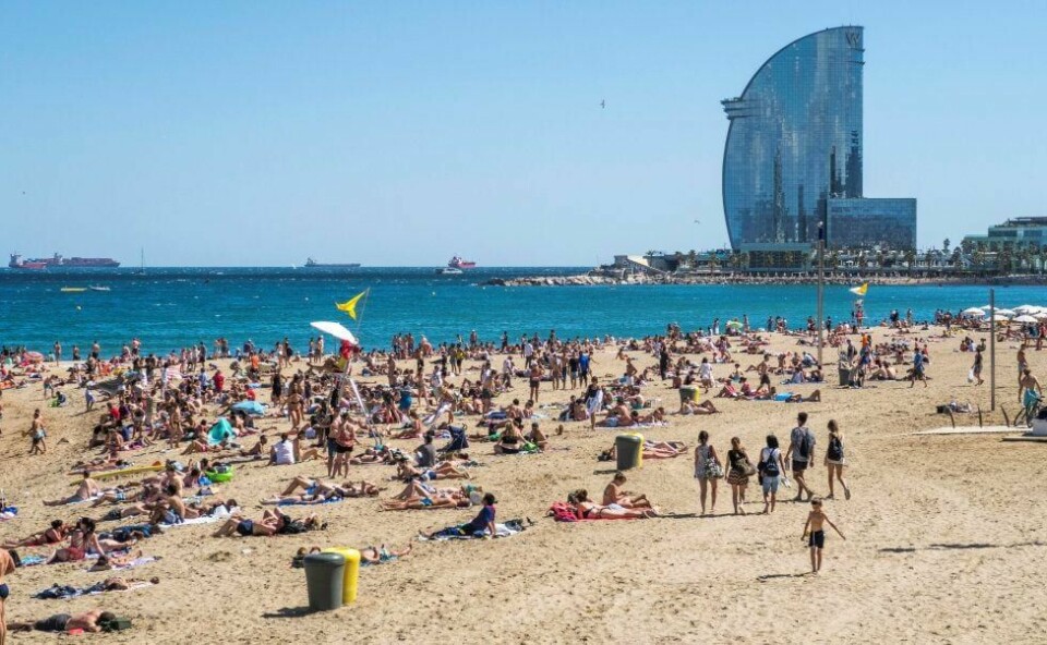 Om lag hver tiende nordmann vil i løpet av året besøke Spania, ifølge ny undersøkelse. Barcelona er blant byene som byr på alt en vinterblek nordmann kan ønske seg, og dessverre for noens del, mer til. FOTO: HALVARD ALVIK/NTB SCANPIX