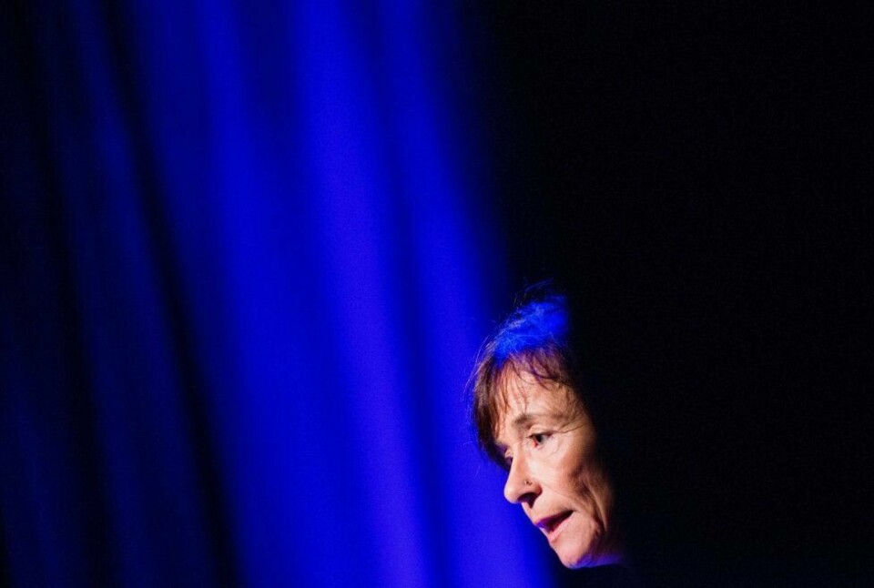 HRS-PROFIL: Hege Storhaug er informasjonsansvarlig i Human Rights Service (HRS), og organisasjonens mest kjente ansikt utad. FOTO: Fredrik Varfjell/NTB scanpix