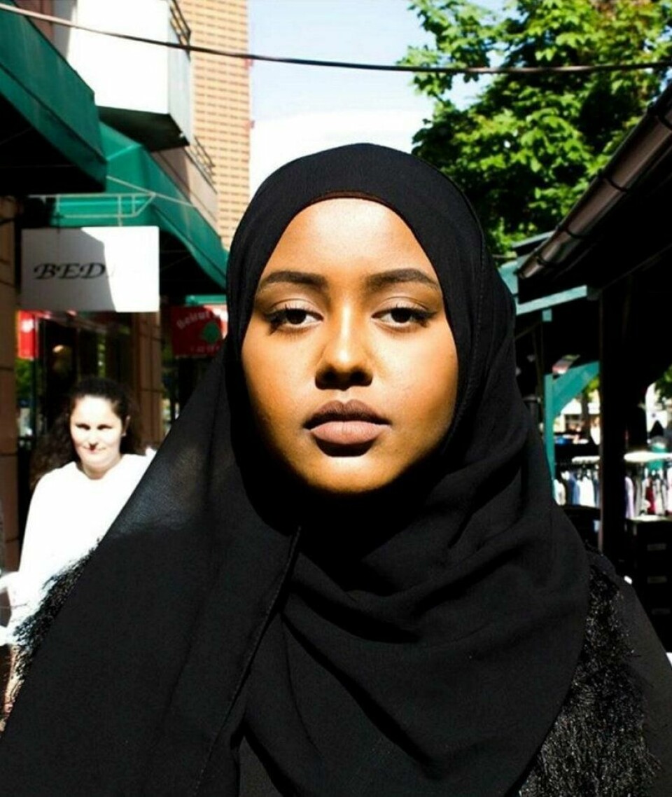 REAGERER: Nimo M. Hassan er elevrådsleder ved Hersleb skole ved Grønland. FOTO: PRIVAT