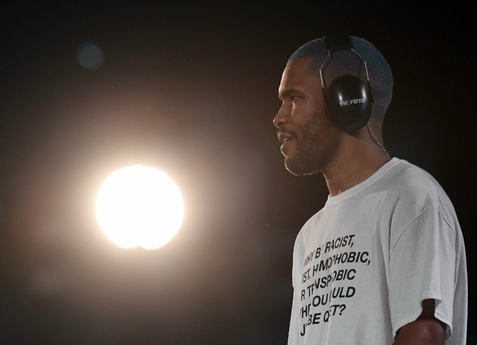 Frank Ocean og T-skjorten med «Why be racist, sexist, homophobic, or transphobic when u could just be quiet?».