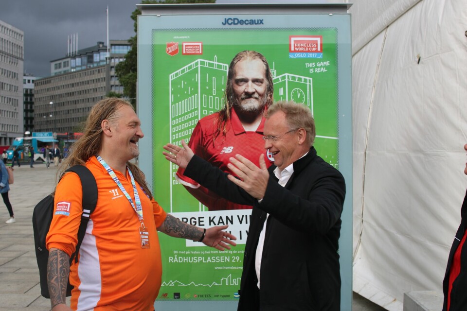Raymond Johansen møtte byrådsleder André Olsen og tirsdag. Raymond Johansen møtte byrådsleder André Olsen og tirsdag.