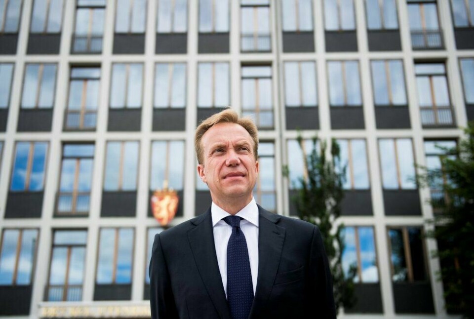 Utenriksminister: Børge Brende. FOTO: NTB SCANPIX