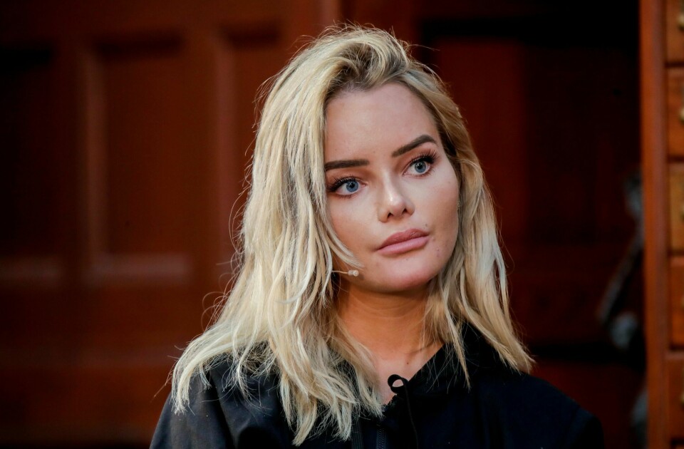Blogger Sophie Elise Isachsen opplyser at hun ikke lenger vil oppdatere bloggen. Foto: Vidar Ruud / NTB scanpix
