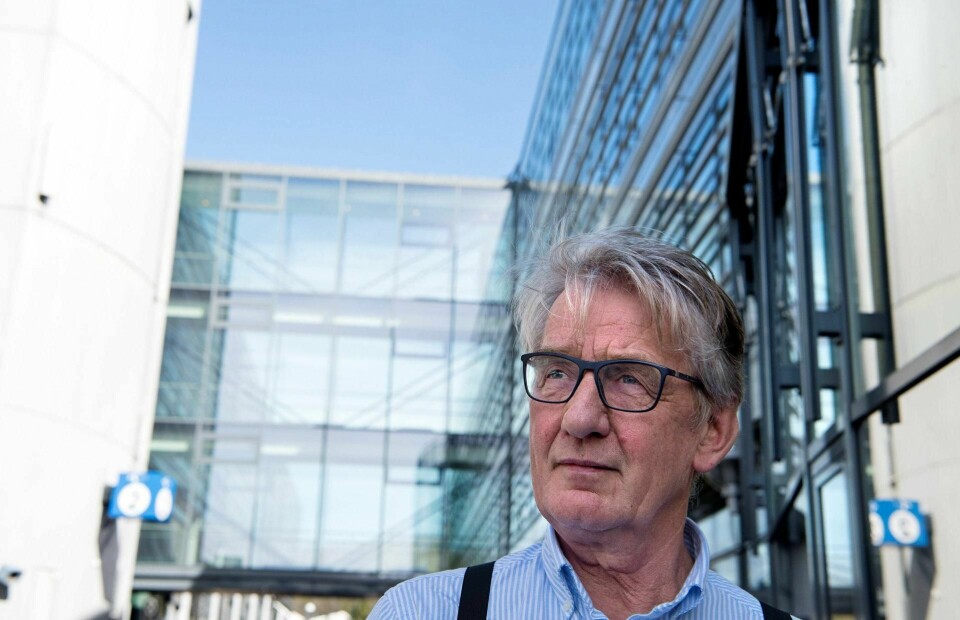 Lektor Clemens Saers ble i 2014 nær drept av en elev på Oslo handelsgymnasium. Oslo kommunes utdanningsetat er i to rettsinstanser frikjent for ansvar for overfallet. Nå har Saers anket til Høyesterett. Foto: Mimsy Møller