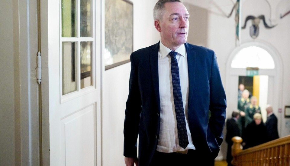 Forsvarsminister Frank Bakke-Jensen (H) holdt mandag kveld sitt årlige nyttårsforedrag i Oslo Militære Samfund.