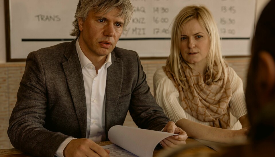 Nicolai Cleve Broch og Mariann Hole i Ammo. Ammo
