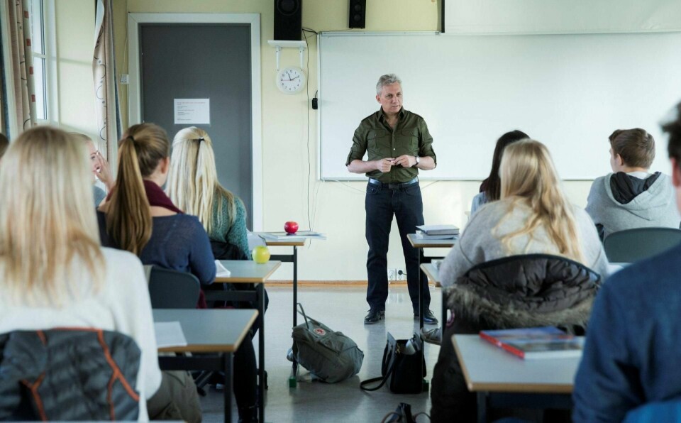 Lærerorganisasjonene er pekt på at vold mot lærere er et økende problem som ikke tas på tilstrekkelig alvor, skriver innleggsforfatterne. Foto: Berit Roald/NTB scanpix