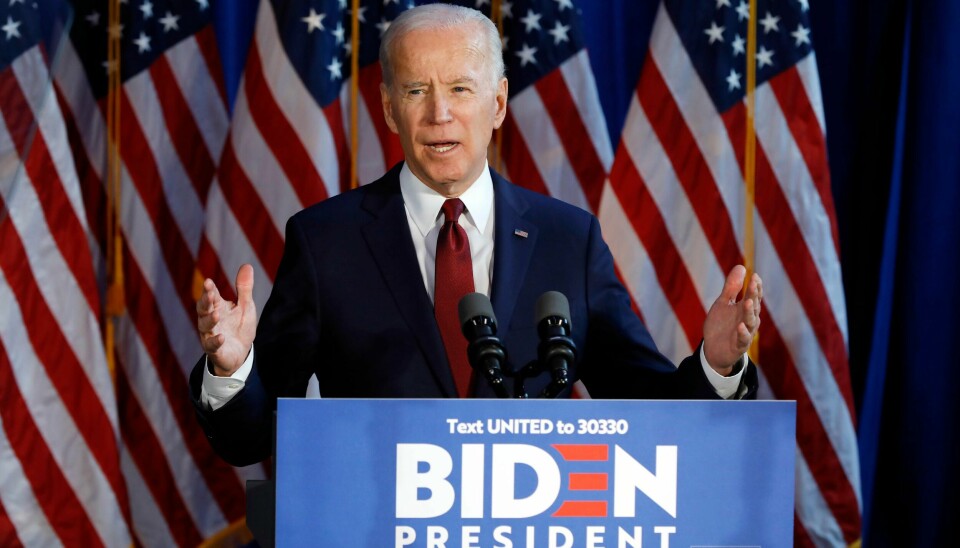 Tidligere visepresident Joe Biden er mest populær blant svarte demokrater.