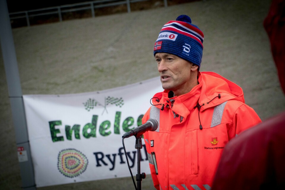 Ryfast-sjef Gunnar Eiterjord. Ryfast-sjef Gunnar Eiterjord.