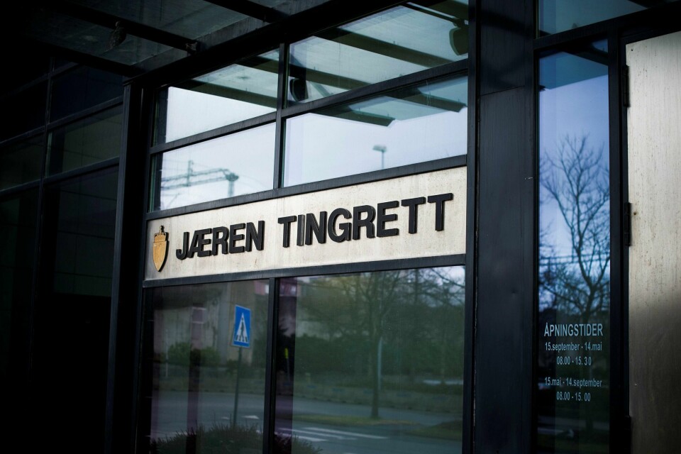 Mannen er dømt i Jæren tingrett. Foto: Caroline Teinum Gilje
