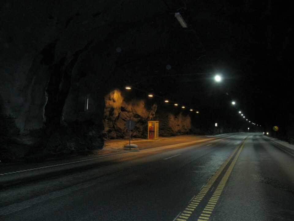Byfjordtunnelen. Foto: Statens vegvesen