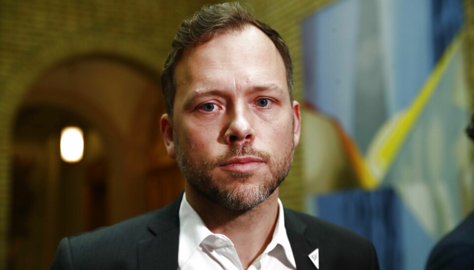 Audun Lysbakken (SV). Foto: Terje Pedersen / NTB scanpix