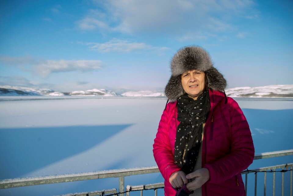 – Oljebransjen har ikke akkurat lagt inn gode odds for seg selv når de velger å ikke ilandføre Johan Castberg. Det er en gavepakke til oljemotstanderne, sier lederen i Finnmark Ap, Kristina Hansen. Kirkenes 20180304.
Kristina Hansen ble valgt som leder av Finnmark AP på årsmøtet i Finnmark Arbeiderparti.
Foto: Vidar Ruud / NTB scanpix