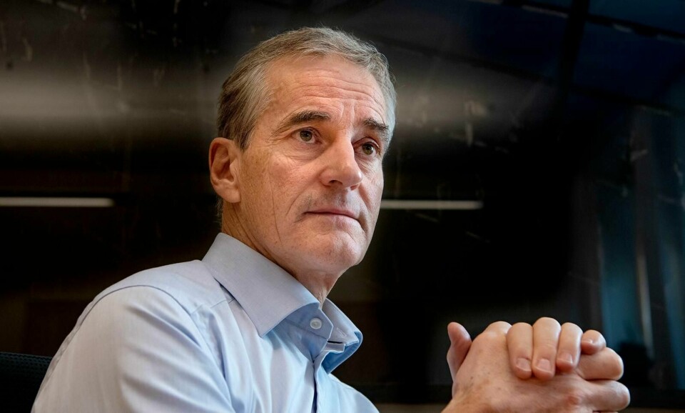 Jonas Gahr Støre – T-bane-snikeren. Hvem vet hva han finner på når ingen ser ham.