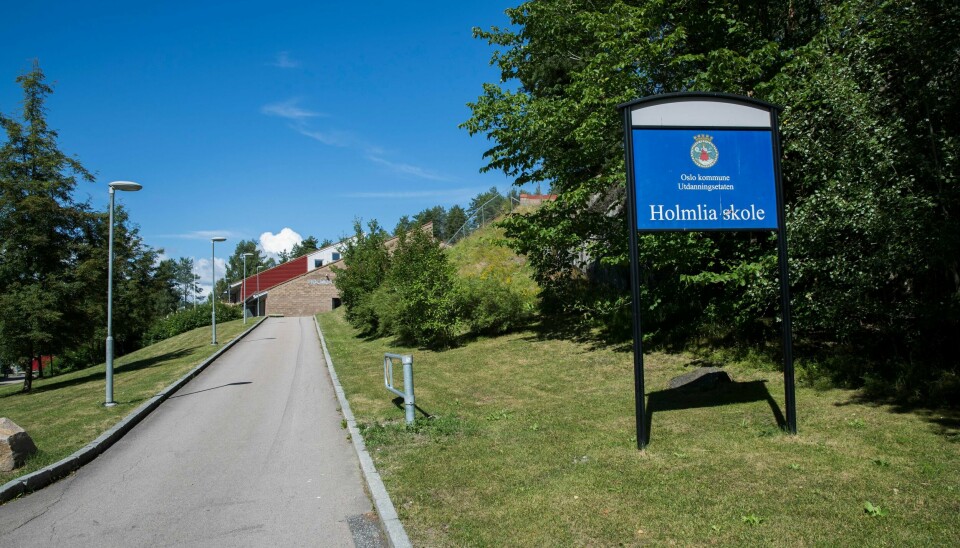 Hendelsen skjedde i nærheten av Holmlia skole i Oslo. Arkivfoto: Berit Roald / NTB scanpix