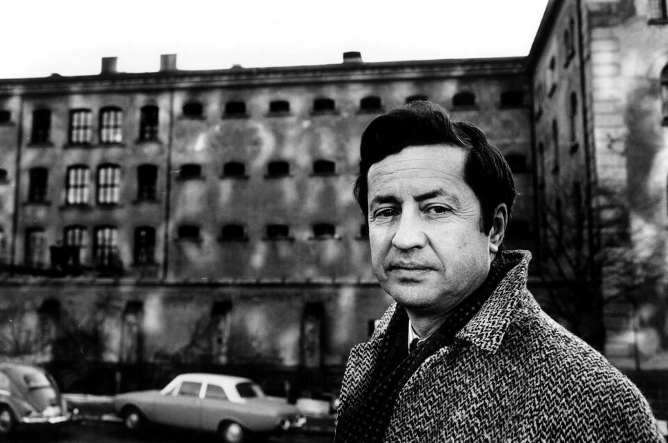 Jens Bjørneboe (1920–1976) leverte et sterkt angrep på norsk fengselsvesen med skuespillet «Elegi for en hengt broder». Foto: Sverre A. Børretzen/Aktuell/NTB scanpix