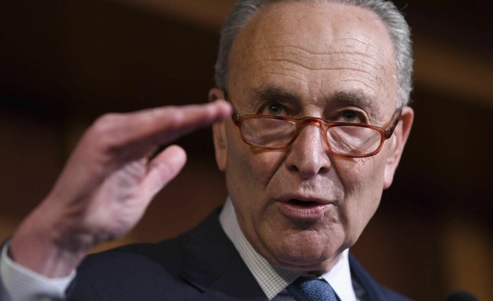 Senatets mindretallsleder, demokraten Chuck Schumer, mener utfallet fra «kengurudomstolen» er meningsløs.