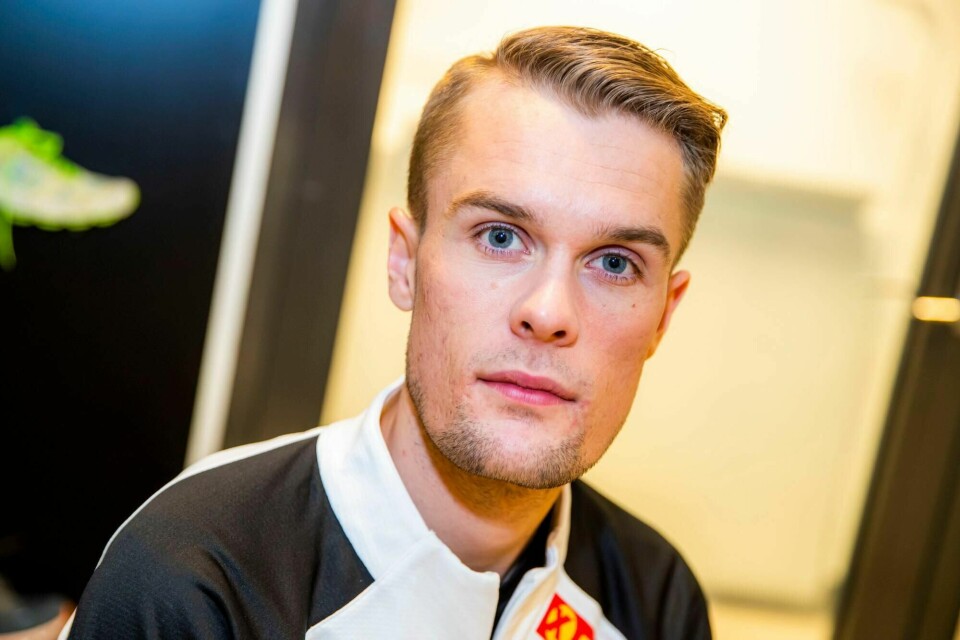 Filip Ingebrigtsen gikk ut i tet, men klarte ikke å holde helt inn da han løp en engelsk mil i Millrose Games i New York lørdag. Foto: Håkon Mosvold Larsen / NTB scanpix