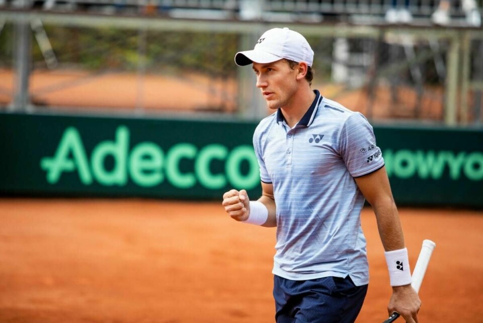 Casper Ruud er klar for finale i ATP 250-turneringen Argentina Open etter en dramatisk vending.