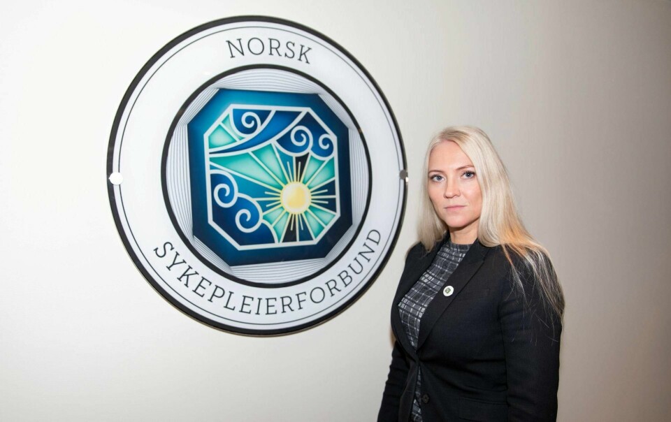 – Sykepleierne må få den anerkjennelsen de fortjener, sier leder for Norsk Sykepleierforbund, Lill Sverresdatter Larsen.