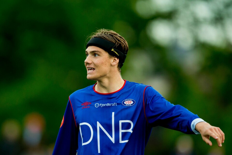 23 år gamle Markus Nakkim ser etter ny klubb. Her for Vålerenga tidligere i karrieren. Foto: NTB scanpix
