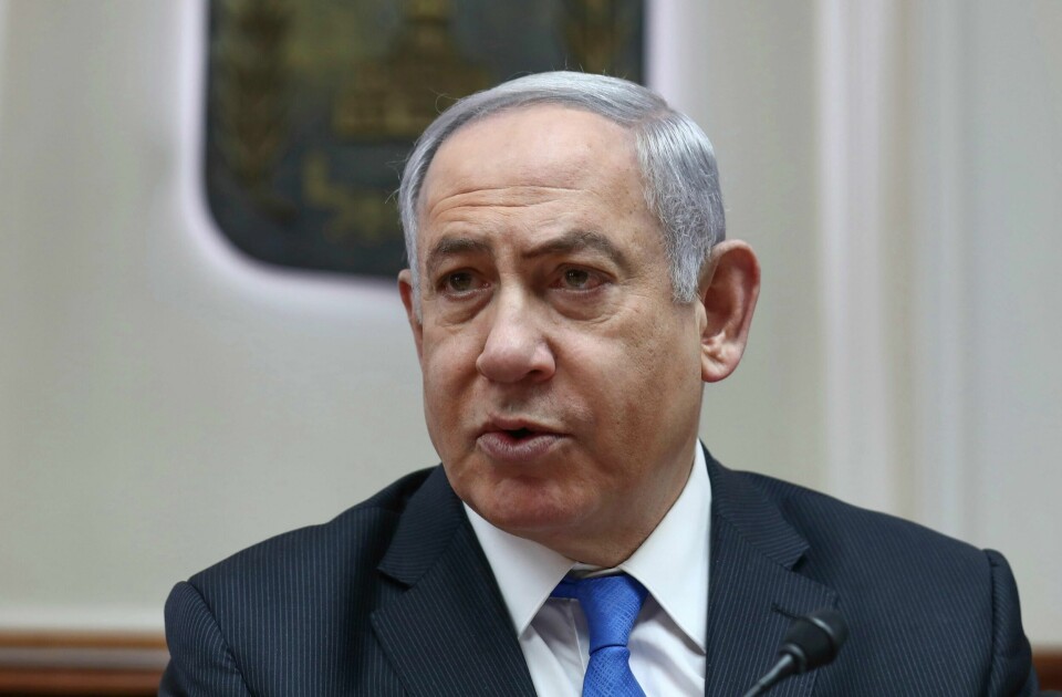 Israels statsminister Benjamin Netanyahu.