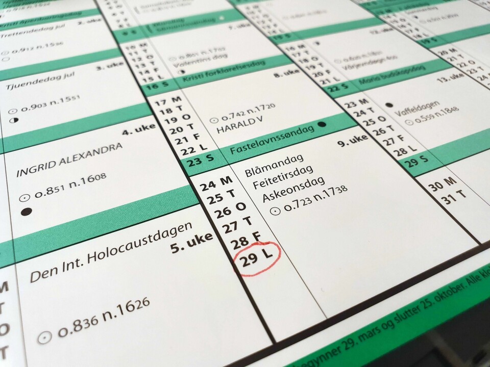 I år er det 29 dager i februar, som vil si at 2020 er et skuddår.