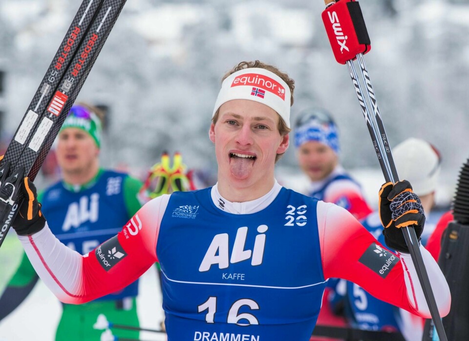 Ansgar Evensen fulgte opp NM-gullet i sprint med gull også i junior-VM.