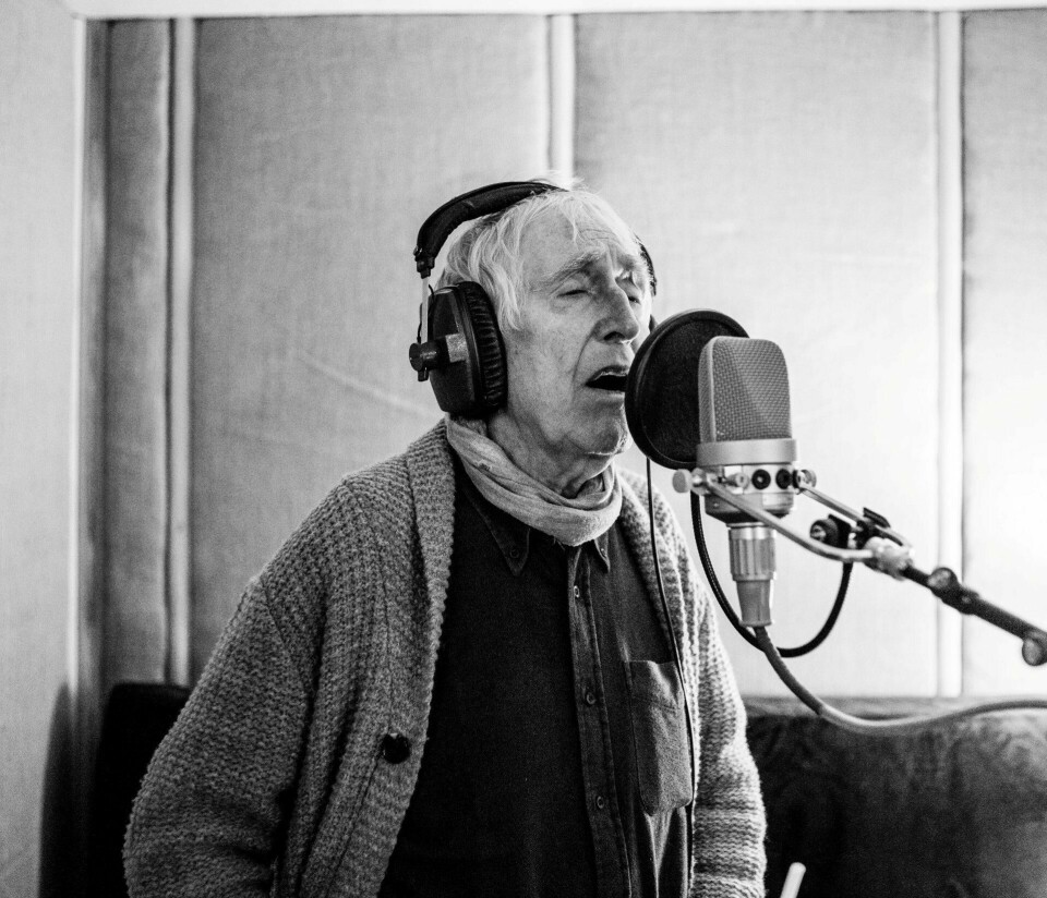Alf Cranner i studio under innspillingen av albumet «Presang», som kom i fjor. Foto: Grappa Alf Cranner i studio under innspillingen av albumet «Presang», som kom i fjor. Foto: Grappa