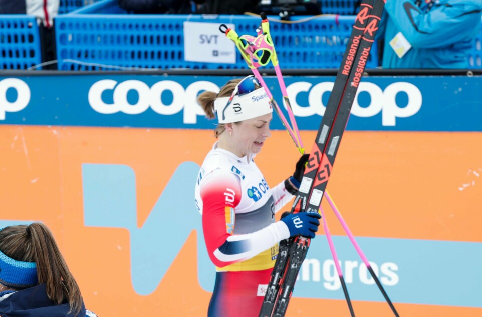 Astrid Uhrenholdt Jacobsen hadde håpet på en bedre tremil i Holmenkollen.