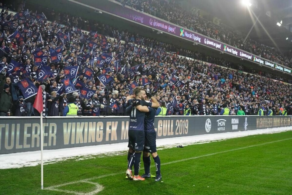 Slik så det ut på Ullevaal stadion da Viking vant cupfinalen i fjor. 26. mars ønsker NFF å fylle stadion på ny.