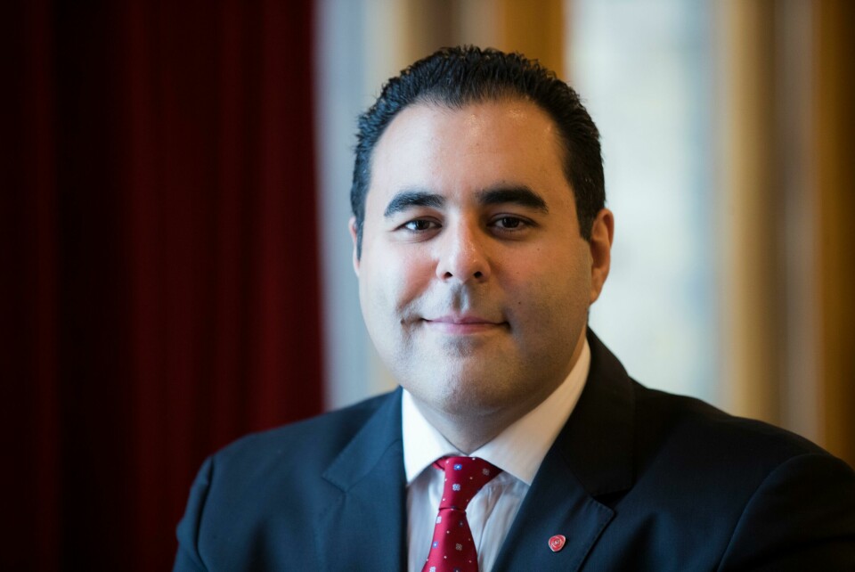 OSLO 20180123.Innvandringspolitisk talsperson Masud Gharahkhani (AP).Foto: Berit Roald / NTB scanpix OSLO 20180123.
Innvandringspolitisk talsperson Masud Gharahkhani (AP).
Foto: Berit Roald / NTB scanpix