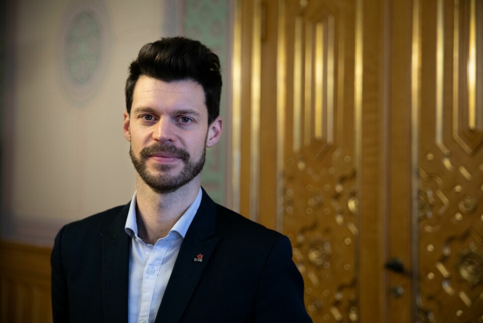 Rødt-leder Bjørnar Moxnes. Rødt-leder Bjørnar Moxnes.