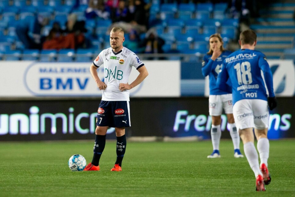 Herman Stengel og de andre Godset-spillerne kan bli permittert som følge av den utsatte seriestarten.