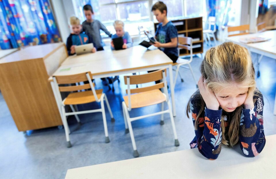 Vi med andre erfarer at dagens fellesskole ikke oppfyller sitt mandat om å være en skole for alle, skriver moren til et barn som ikke har vært på skolen på to år. Illustrasjonsfoto: Gorm Kallestad/NTB scanpix