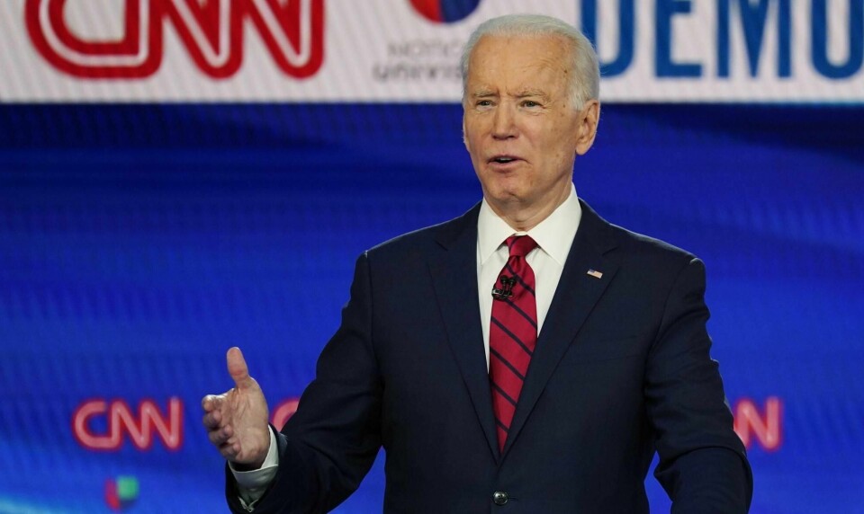 Joe Biden vant tirsdag primærvalget i tre delstater.