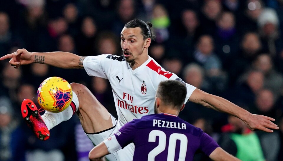 Zlatan Ibrahimovic vil hjelpe i kampen mot koronaviruset. Foto: LaPresse via AP / NTB scanpix