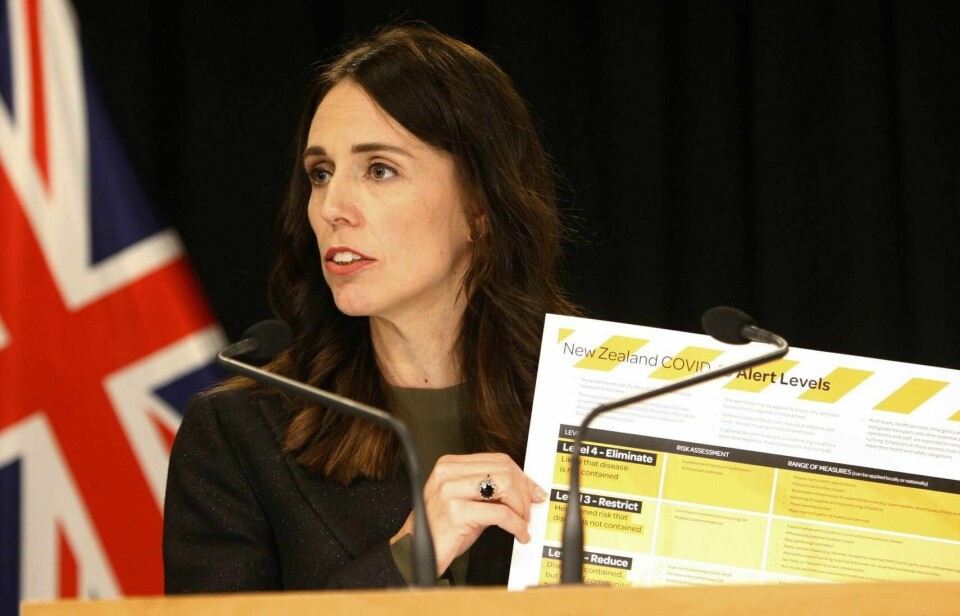 New Zealands statsminister Jacinda Ardern.