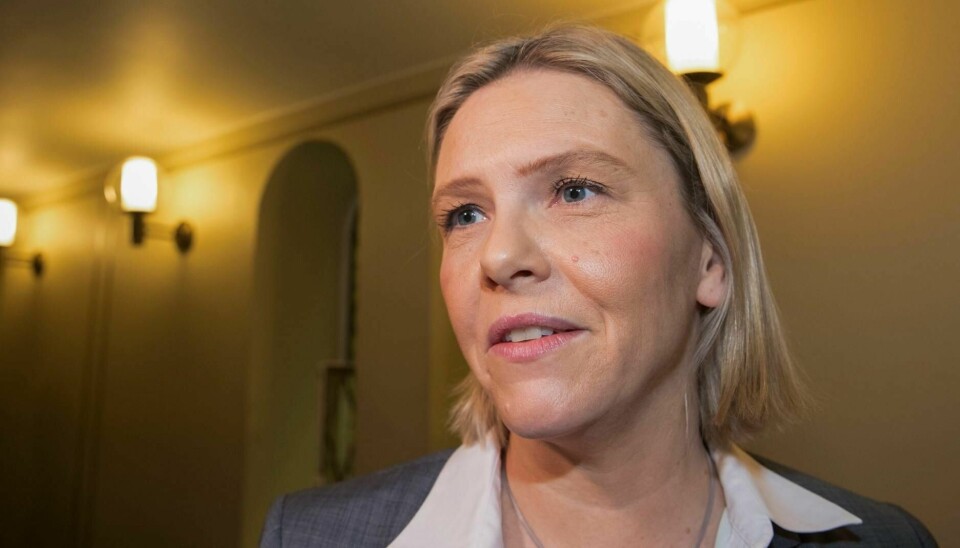 Nestleder Sylvi Listhaug i Frp inviterte til kakefest i forbindelse med utsendelsen av mulla Krekar.