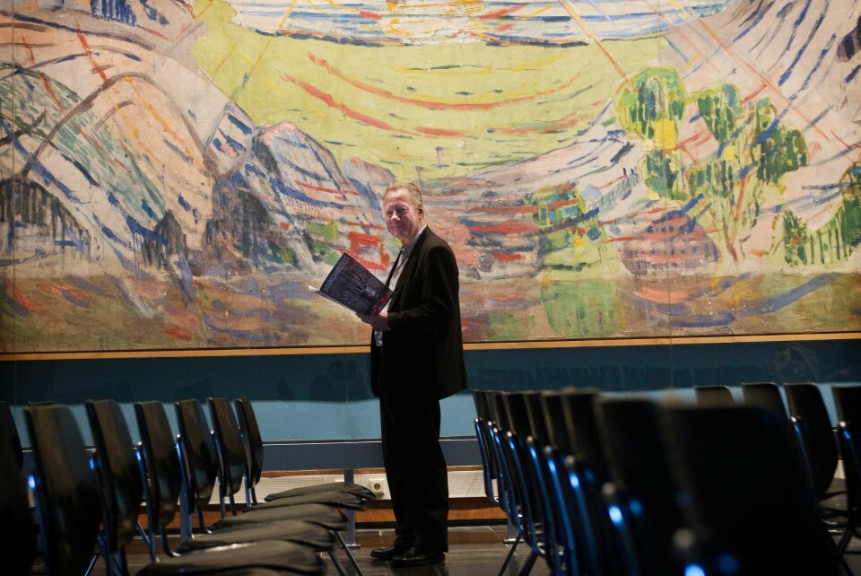 Stein Olav Henrichsen, direktør ved Munchmuseet Lansering av 2016 på MunchmuseetStein Olav Henrichsen, direktør ved Munchmuseet