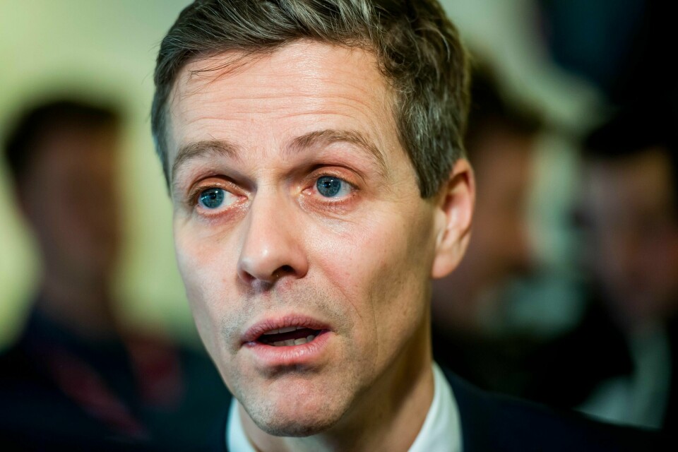 Samferdselsminister Knut Arild Hareide (KrF).