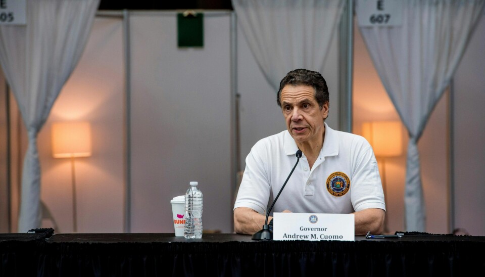 New York-guvernør Andrew Cuomo.