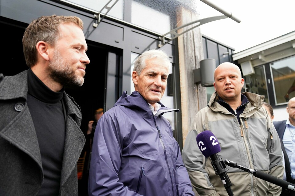 Riset kan speilet må være at SV-leder Audun Lysbakken tør å felle en Ap/Sp-regjering. Foto: Torstein Bøe / NTB