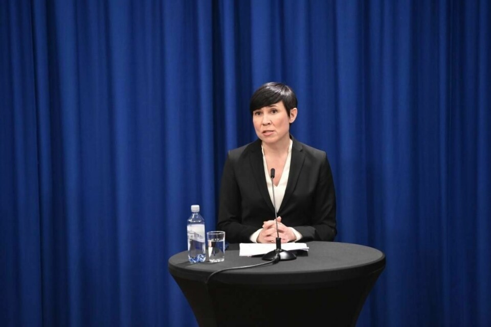 Utenriksminister Ine Eriksen Søreide sier at flere nordmenn må forberede seg på å bli der de er, inntil situasjonen normaliserer seg. Foto: Fredrik Varfjell / NTB scanpix