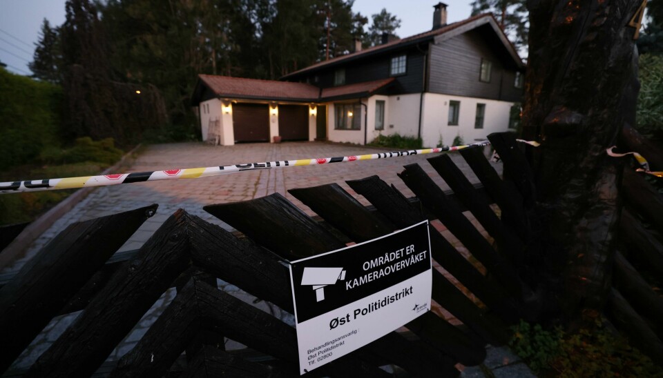 Politiet beslagla boligen til Tom Hagen i lengre tid før han fikk flytte tilbake igjen.