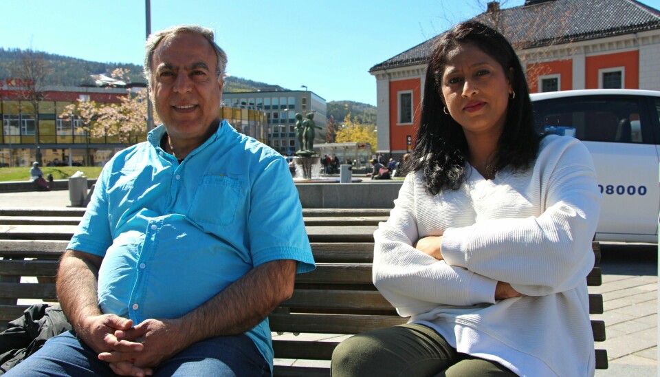 Bijan Gharahkhani og Nasim Rizvi i Buskerud innvandrerråd. FOTO: KENNETH LIA SOLBERG Bijan Gharahkhani og Nasim Rizvi i Buskerud innvandrerråd. FOTO: KENNETH LIA SOLBERG