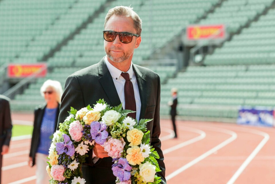 Steinar Hoen, stevnedirektør for Bislett Games sier at det ikke blir noe friidrettsstevne 10. juni som planlagt, men at stevnet må flyttes. Steinar Hoen, stevnedirektør for Bislett Games sier at det ikke blir noe friidrettsstevne 10. juni som planlagt, men at stevnet må flyttes. Foto: Berit Roald / NTB