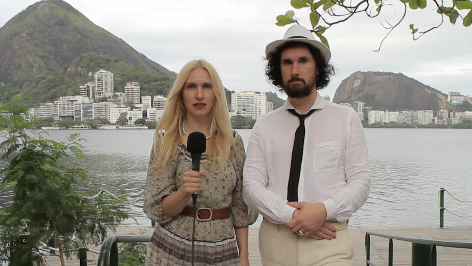 Edy Poppy og Julian Blaue tilbake i Rio i 2018, for å samle bevis mot seg selv til rettssaken mot dem selv. Edy Poppy og Julian Blaue tilbake i Rio i 2018, for å samle bevis mot seg selv til rettssaken mot dem selv.