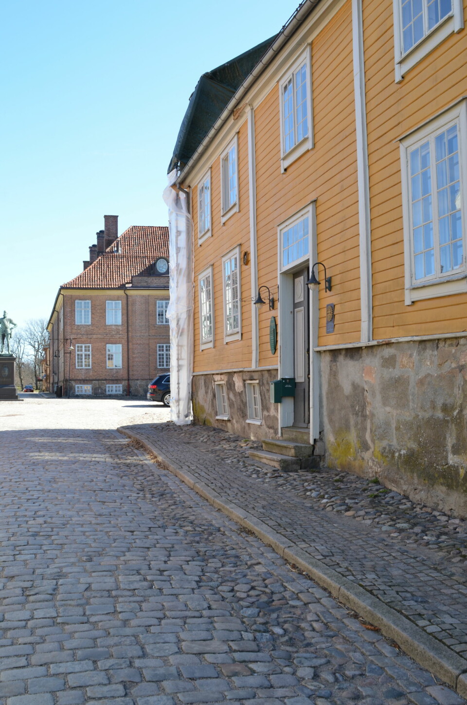 Dunkejongaarden i Gamlebyen. Dunkejongaarden i Gamlebyen.