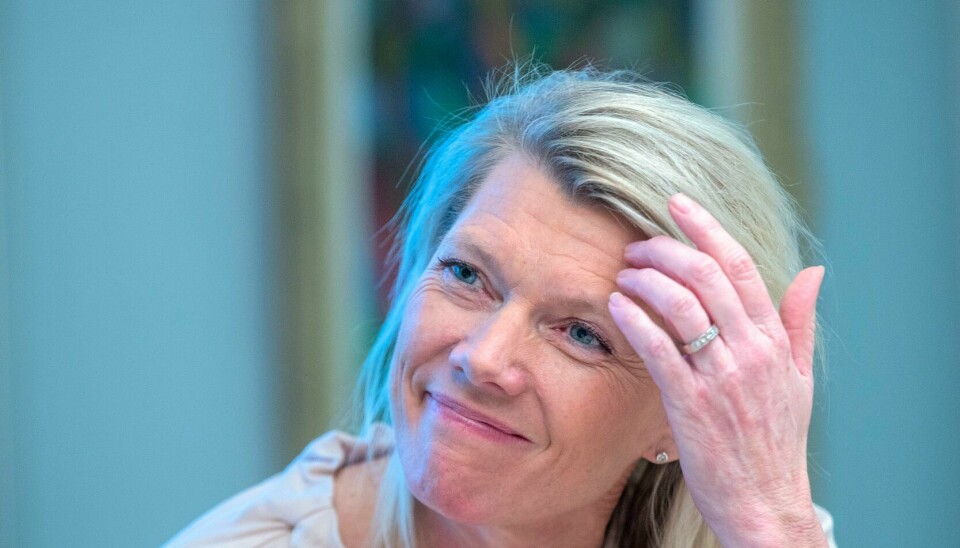 DnB-sjef Kjerstin Braathen bør få nei på sine planer om å kjøpe seg sterkere. .